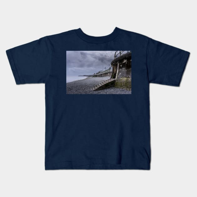 Penarth Beach Kids T-Shirt by RJDowns